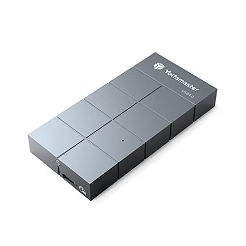 Yottamaster USB4 NVMe SSDエンクロージャー S03-C4 Amazon.co.jp: Yottamaster USB4.0 M.2 NVMe エンクロージャ 40Gbps M